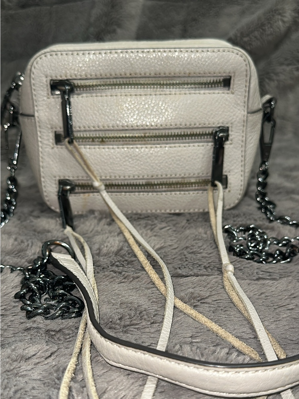 Rebecca Minkoff 4-Zip Moto Camera Bag (bags19)